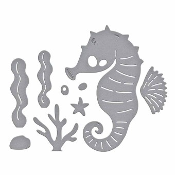 Luna The Seahorse 6 Metal Craft Dies by Spell