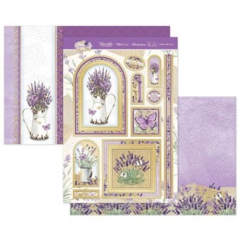 Made With Care Lavender Die Cut Luxury Topper