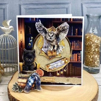 Magical Journeys Die Cut 3d Decoupage Sheet