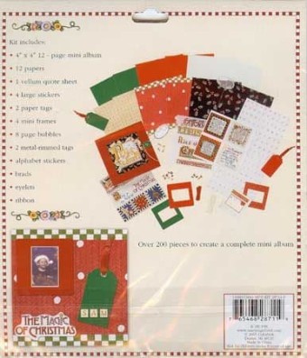 Mary Engelbreit Christmas Mini Scrapbook Albu