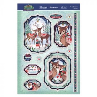 Merry Christmas My Deer Luxury Topper Paper C