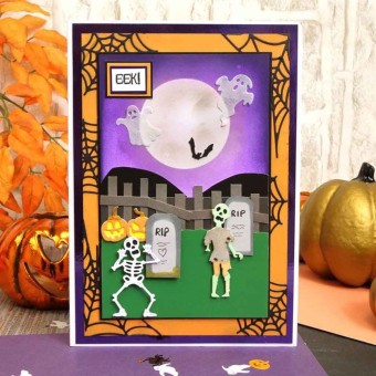 Monster Mash Halloween Craft Dies for Paper C