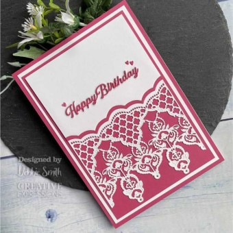 Moroccan Lace Border - Wings of Wonder Paper 