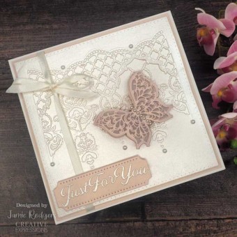 Moroccan Lace Border - Wings of Wonder Paper 