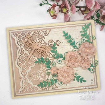 Moroccan Lace Border - Wings of Wonder Paper 