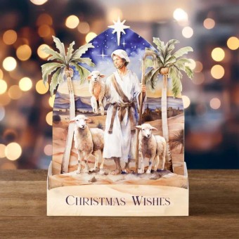 Nativity Scenes Die Cut Pop Up Card Making Ki