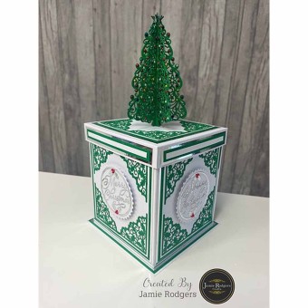 Opulent Christmas Tree Metal Craft Die by Jam