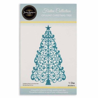 Opulent Christmas Tree Metal Craft Die by Jam