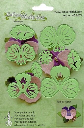 Pansy Metal Dies 3d Flower Cutting & Embossin