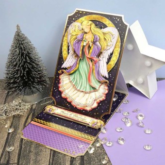 Peace & Blessings Angel Die Cut 3d Decoupage 