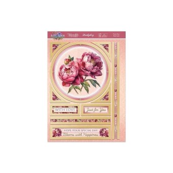 Peony Posy In Full Bloom Deco-Large Die Cut 3