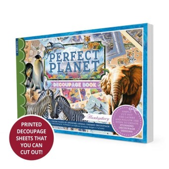 Perfect Planet Hunkydory 3D Decoupage Craft P