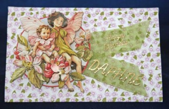 Phlox, Mallow & Iris Flower Fairy 50 3D Decou