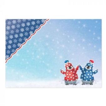 Pick of the Penguins! Luxury Topper Paper Cra