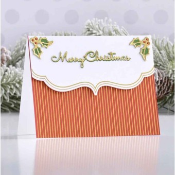 Pinstripe Bracket Card Builder Spellbinders H