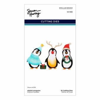 Playful Penguins 16 Metal Craft Dies by Spell