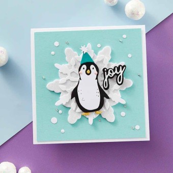 Playful Penguins 16 Metal Craft Dies by Spell