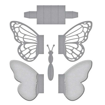 Pop Up Butterfly Metal Paper Craft Cutting Di