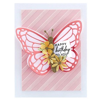 Pop Up Butterfly Metal Paper Craft Cutting Di