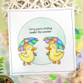 Quacking Good Fun Clear Rubber Stamps for Pap