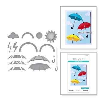 Rain or Shine Weather Paper Craft Cutting Die