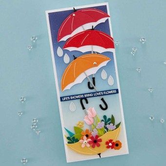 Rain or Shine Weather Paper Craft Cutting Die