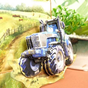 Ready To Rumble Tractor & Truck Die Cut 3d De