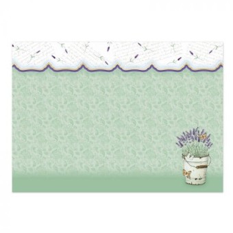 Relax & Unwind Lavender Die Cut Luxury Topper