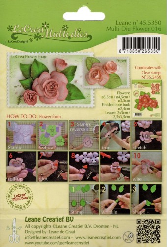 Rose Metal Dies 3d Flower Cutting & Embossing