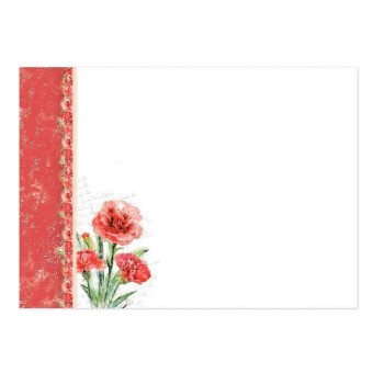 Ruby Blooms Die Cut Luxury Topper Set For Pap