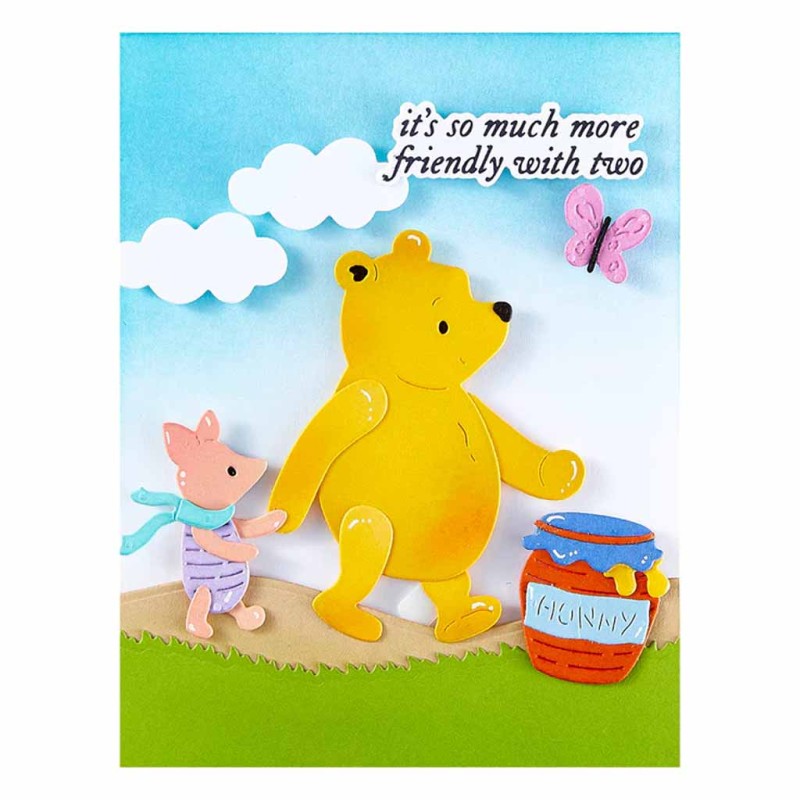 Pooh & Piglet Paper Craft Cutting Dies Winnie