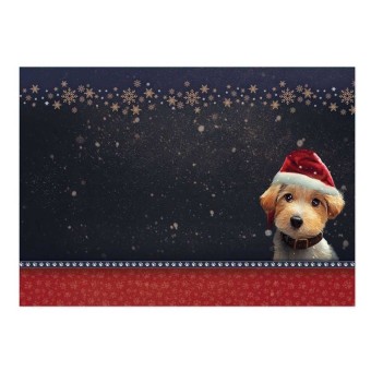 Santa Paws Dog Luxury Paper Craft Die Cut Top