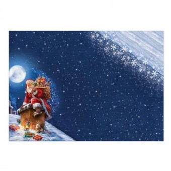 Santa's Here Luxury Topper Paper Craft Set fo