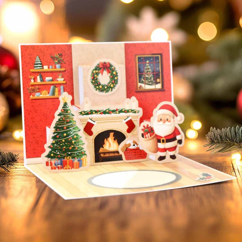 Santa & Friends Pop Up Christmas Card Making 