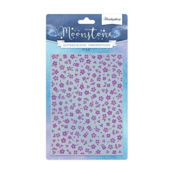 Scattered Blooms Embossing Folder by Hunkydor