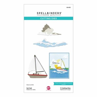 Set Sail Boat Craft Dies by Spellbinders