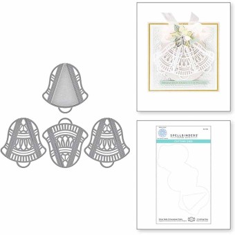 Silver Bells Dimensional Doily 2 Metal Craft 