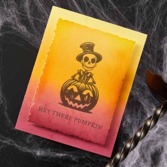 Skully & Pumpkin Spellbinders BetterPress Pla