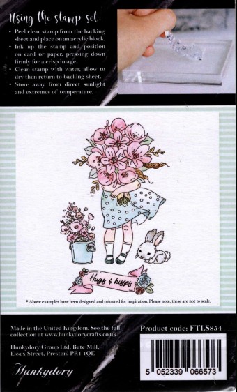 Snippables Spring Delights Clear Rubber Stamp