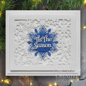 Snowflake Floating Frame Craft Die by Sue Wil