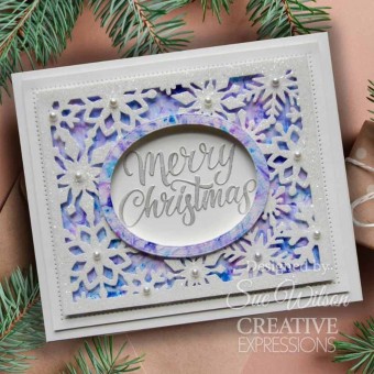 Snowflake Floating Frame Craft Die by Sue Wil