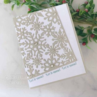 Snowflake Floating Frame Craft Die by Sue Wil