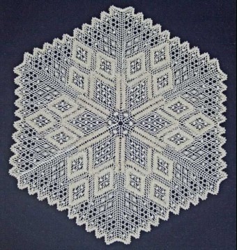 Snowflake Torchon Bobbin Lace Pattern