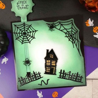 Spooky Spider Webs Craft Dies for Paper Craft