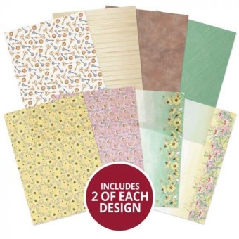 Spring Birdsong Patterned Parchment Craft Pap