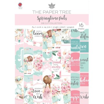 Springtime Pals Die Cut A4 Collection by The 