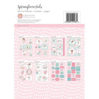 Springtime Pals Die Cut A4 Collection by The 