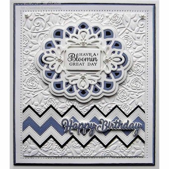 Stitched Zig Zag Borders Craft Dies by Sue Wi