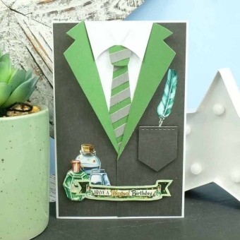 Stylish Suits & Woolly Cardigans Paper Craft 