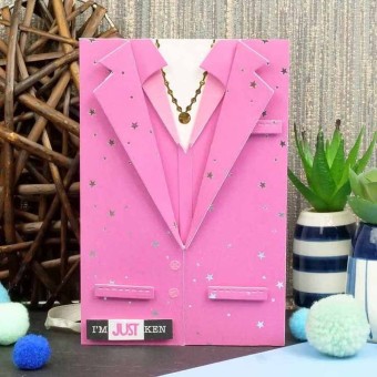 Stylish Suits & Woolly Cardigans Paper Craft 